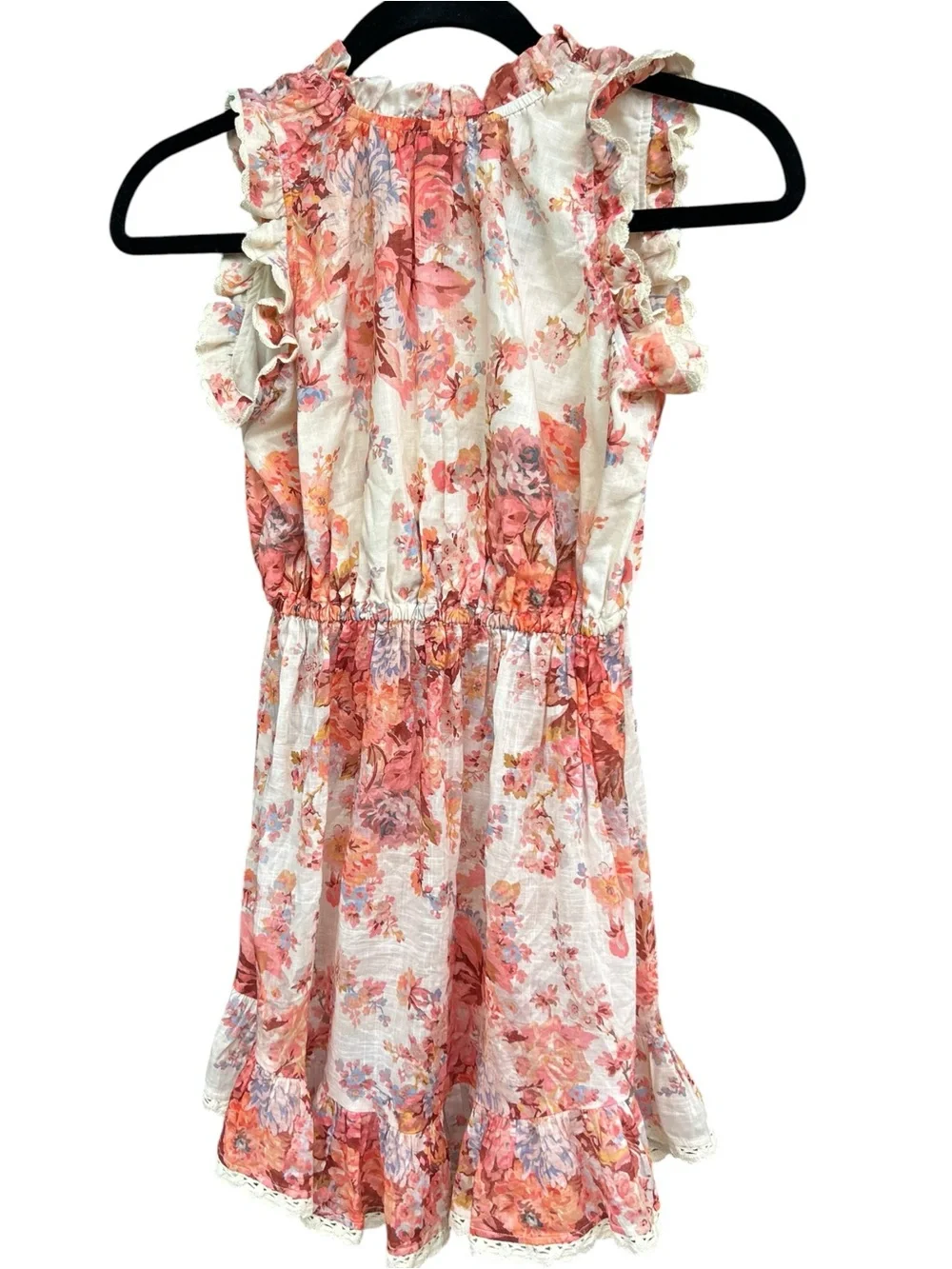 Zimmerman Girls Cascadian Floral-Print Frill Dress Size‎ 8